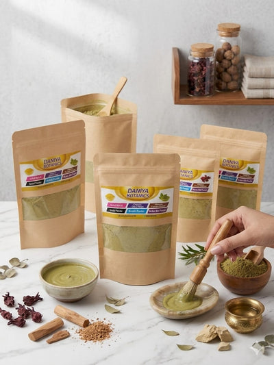 Daniya Botanics | 100% Pure & Organic Herbal Powders