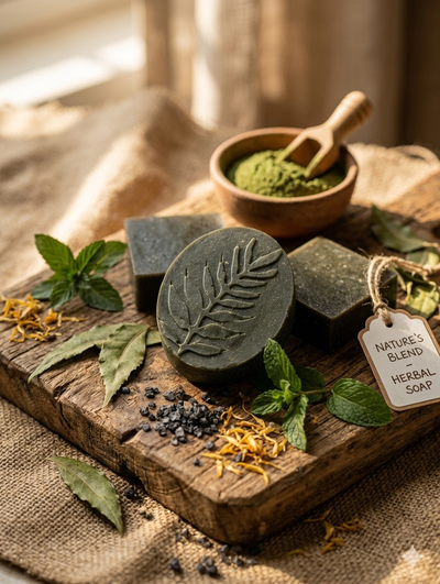 Organic glow soap